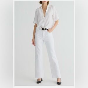 J. Crew Slim Wide Leg Jeans